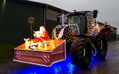 Lichterfahrt Bargdeheide
